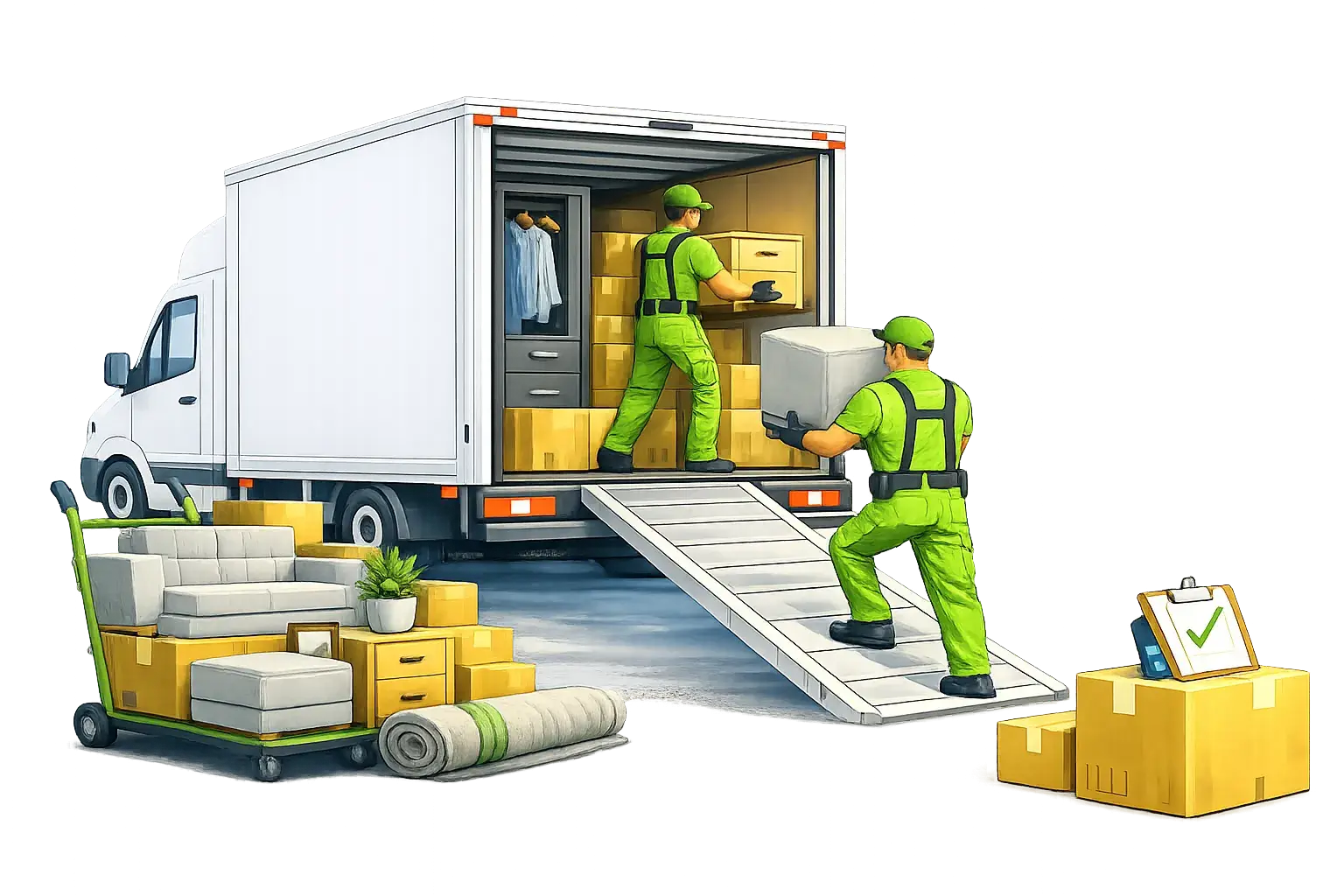 Перевозка мебели в Москве