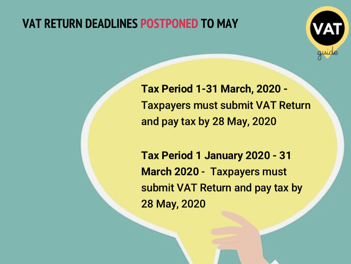 Important Update: FTA extends deadlines for VAT Return submission to May!