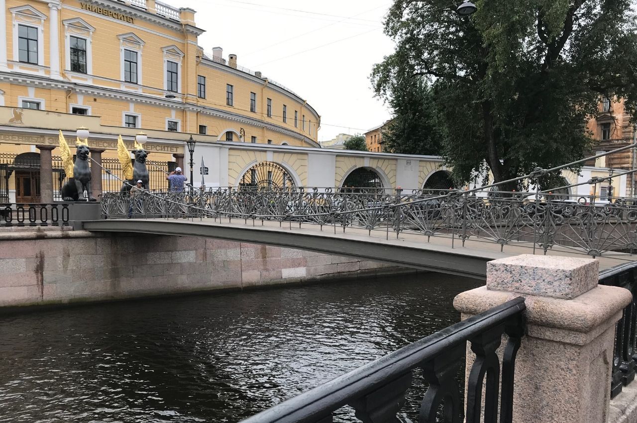 Банковский мост, Невский проспект, Россия, Санкт-Петербург, Центральный район