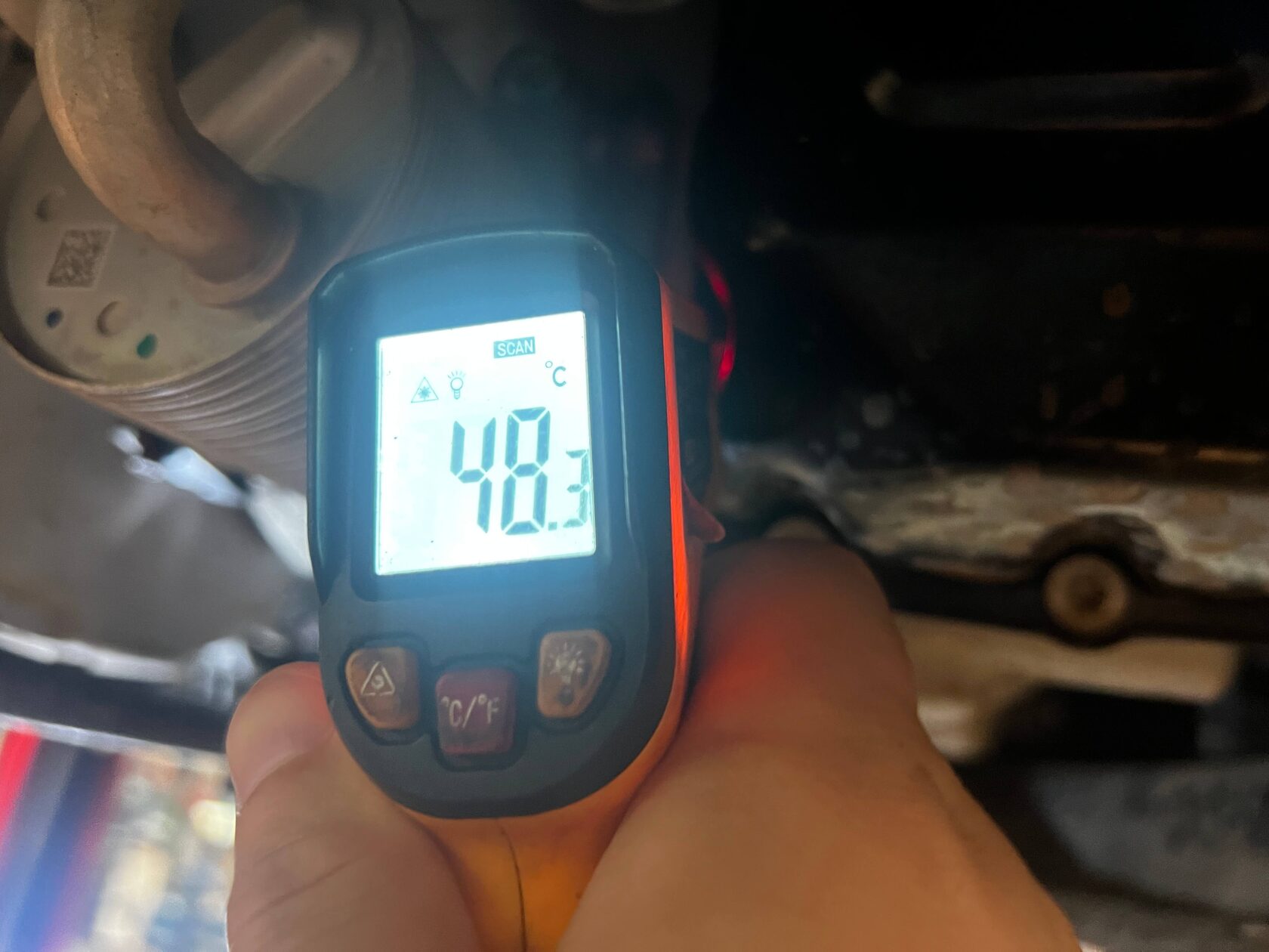 Контроль температуры масла FA840