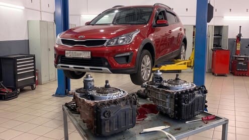 Разборка и ремонт АКПП A6GF1 Kia Rio X-Line
