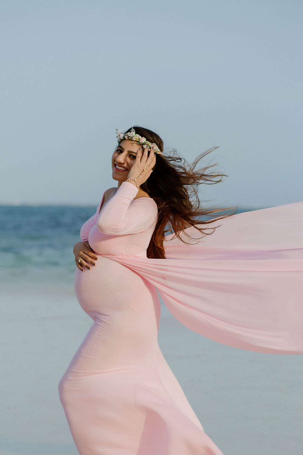 Capturing the Beauty of Motherhood: Maternity Photography on Mombasa's Jumeirah Beach