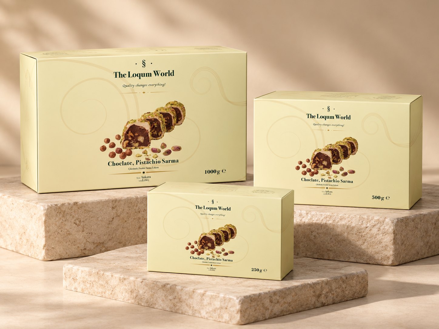 Chocolate, Pistachio Sarma — 250 g / 500 g / 1000 g