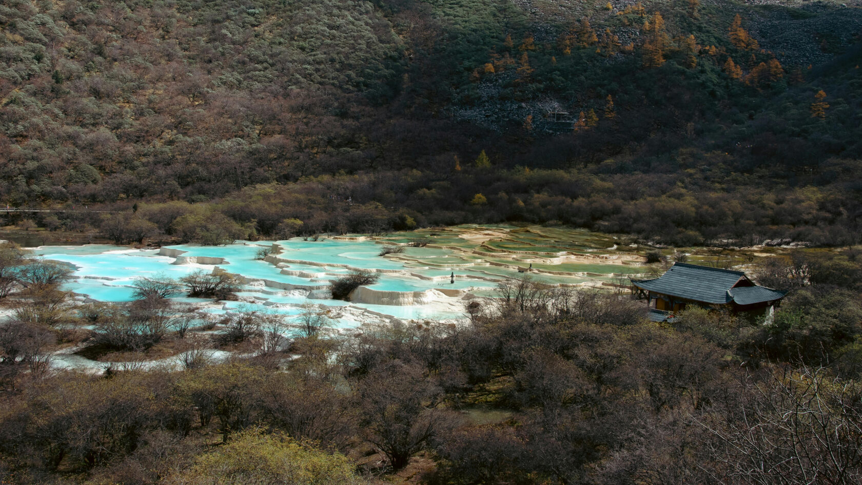 Национальный парк Хуанлун. Провинция Сычуань. Китай.