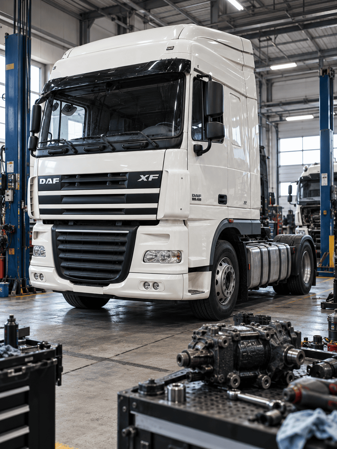Ремонт рулевого редуктора DAF XF105 в сервисе Inside Auto