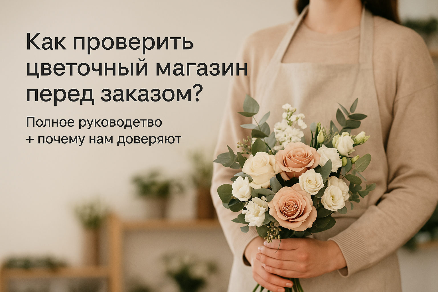 Как проверить цветочный магазин перед заказом? Полное руководство + почему нам доверяют