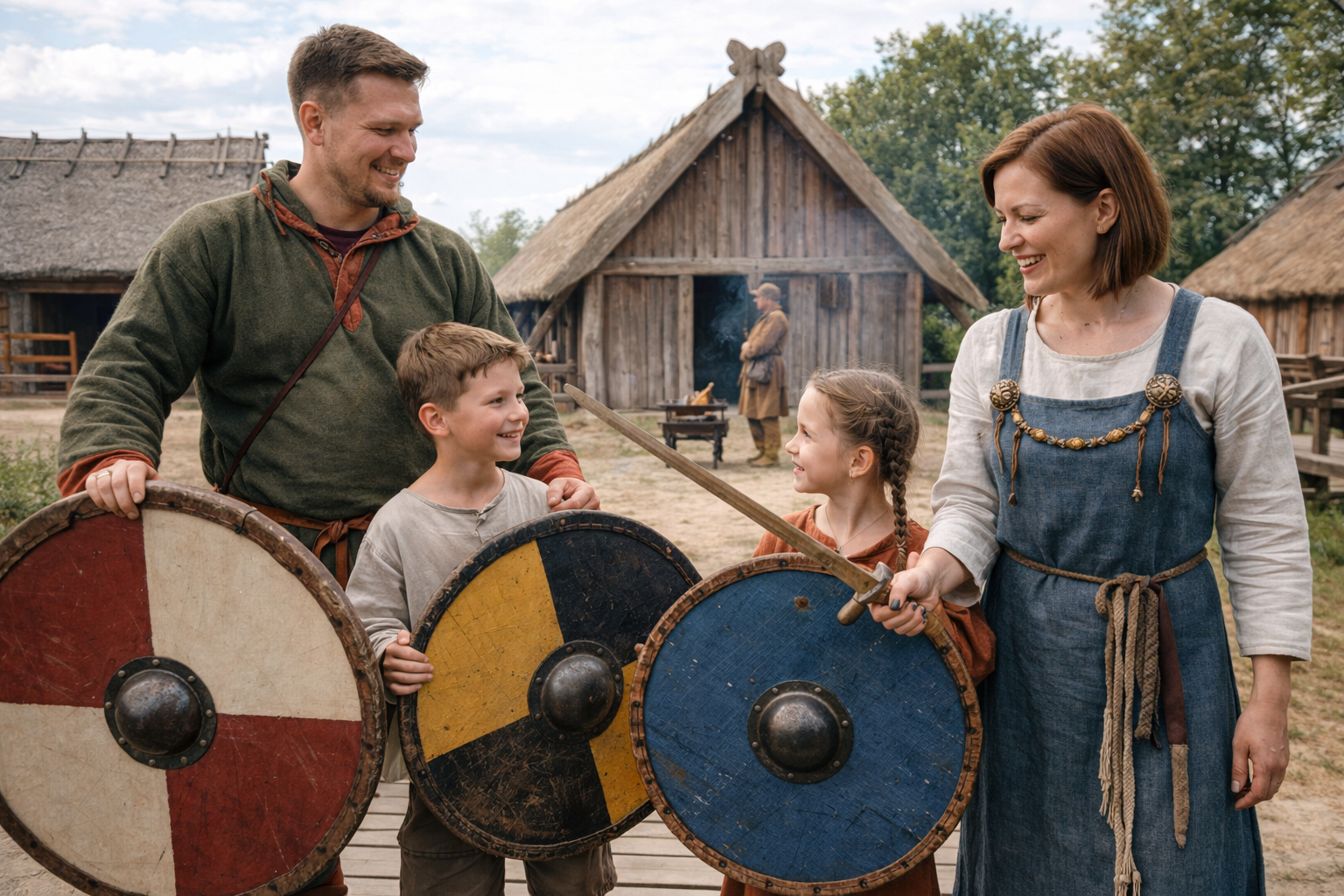 Поселение викингов в Калининградской области: интерактив для детей