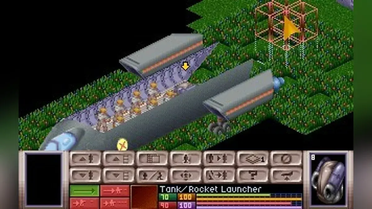 Экран исследований в X-COM