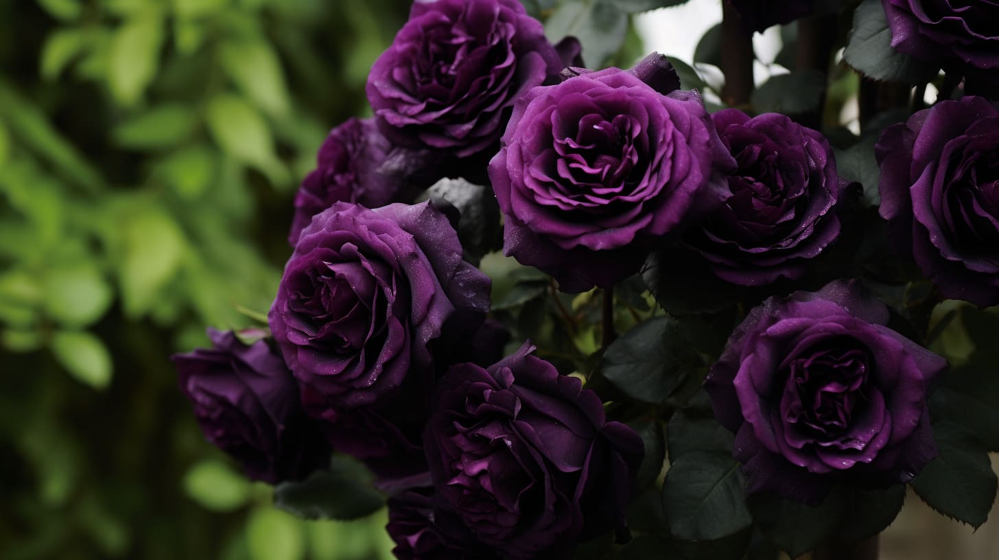 букет черных роз