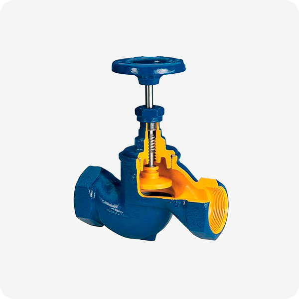 Вентили (клапаны) запорные