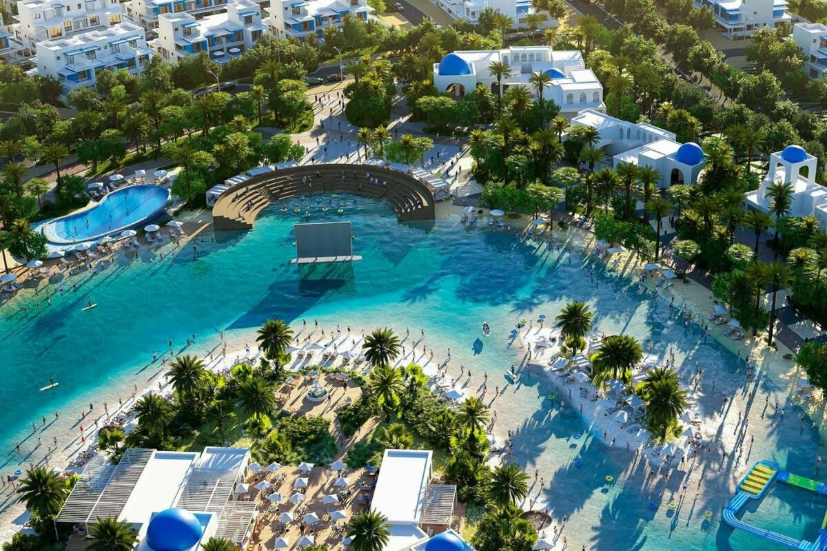 Первая официальная информация о старте открытых продаж таунхаусов из кластера Ibiza в проекте Damac Lagoons