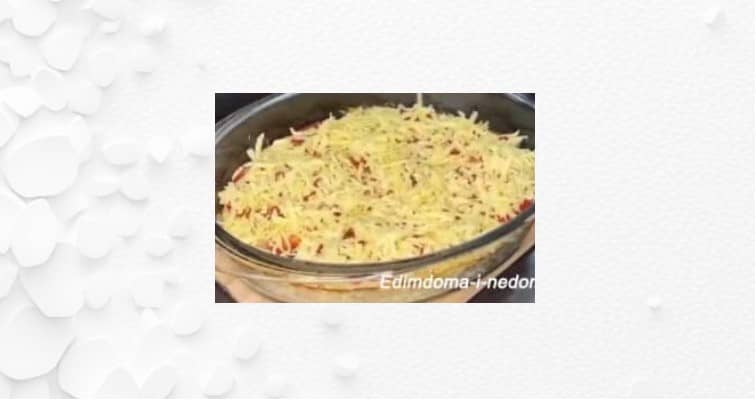 Приготовление запеканки из кабачков с фаршем в духовке: шаг 7