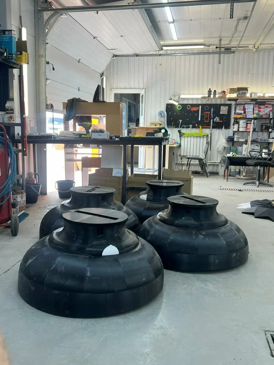 Крупные круглые формы. Работа PRO3DLAB.