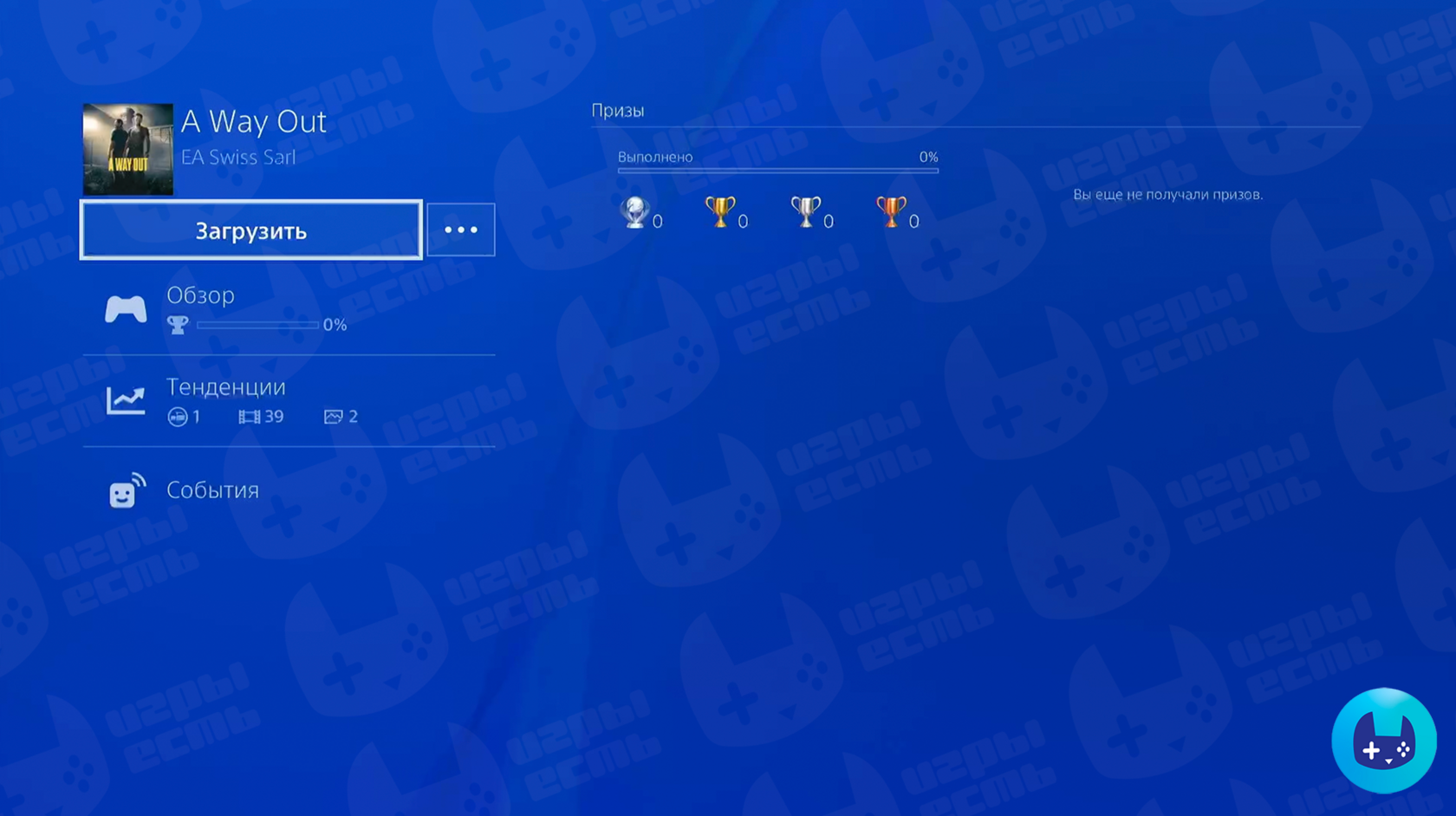 Шаг настройки PS4