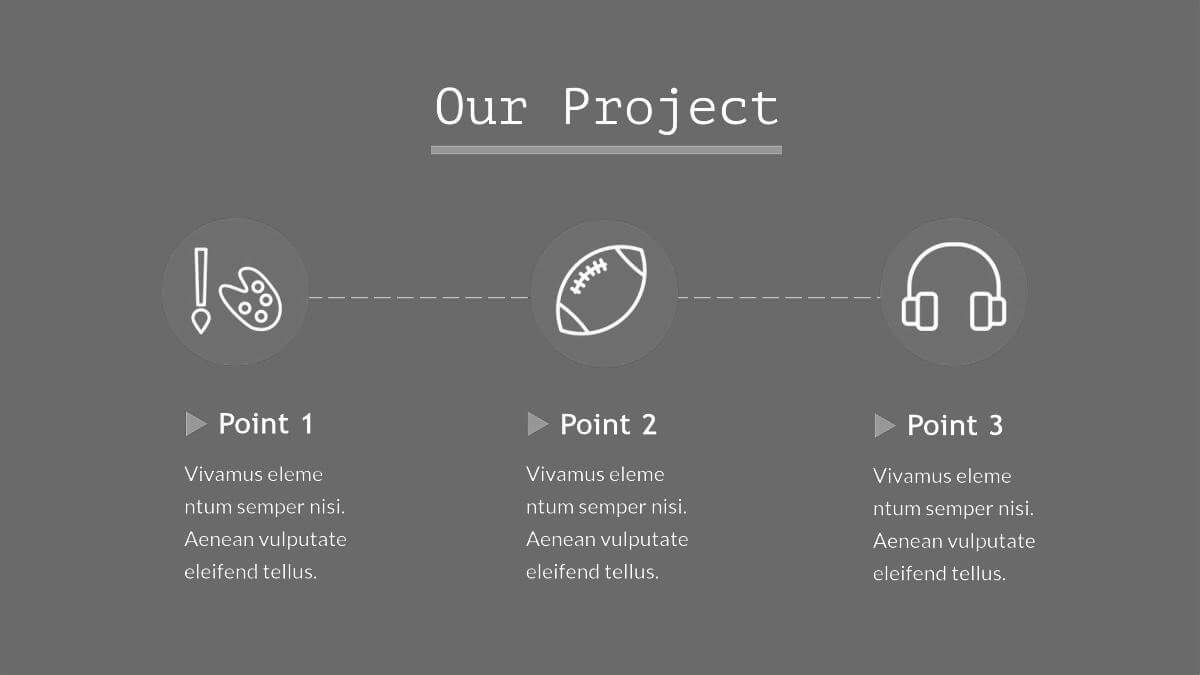 шаги проекта без акцентов