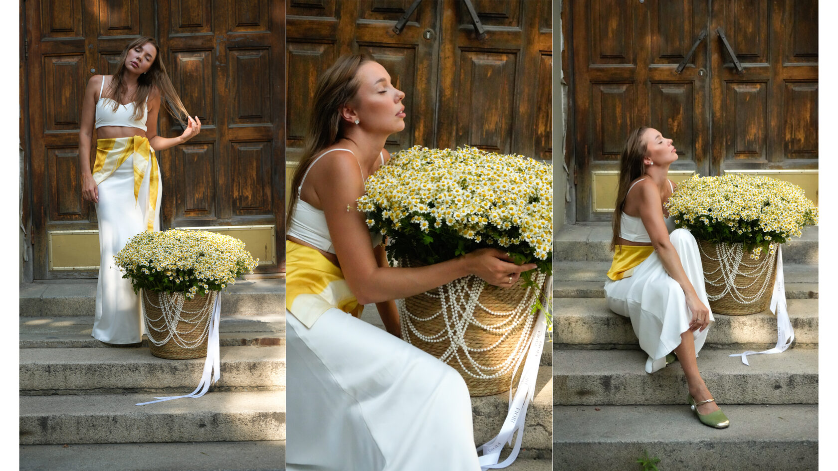 букет цветов ромашки