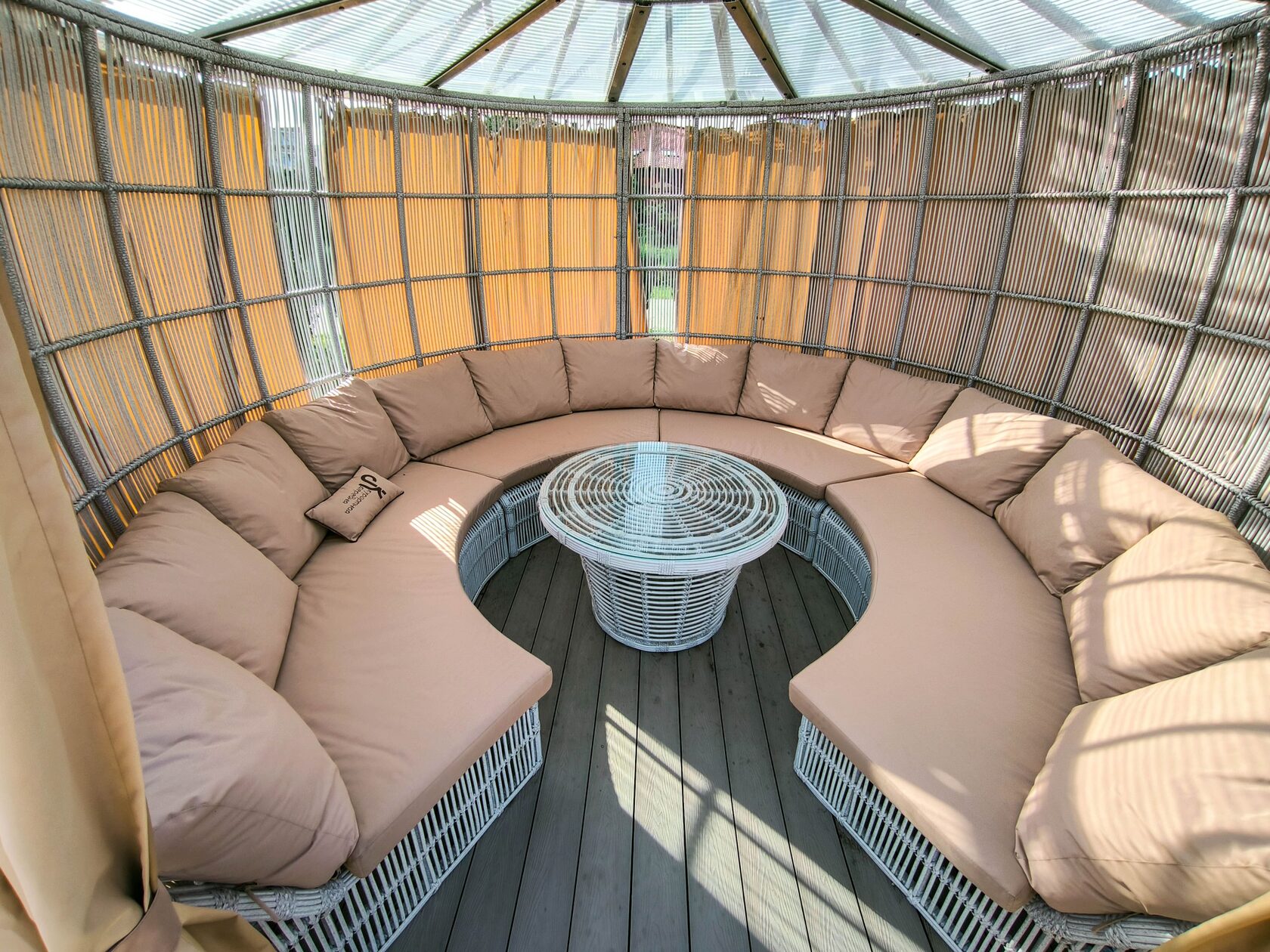 Беседка Malacca — комфортная зона отдыха