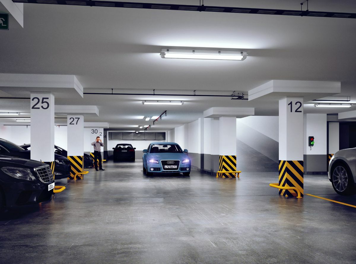 Прием машиноместа. Подземная парковка. Паркинг в ЖК. Машиноместа в подземном паркинге. Место в подземном паркинге.