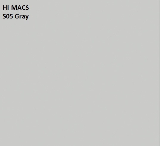 HI MACS Gray S005
