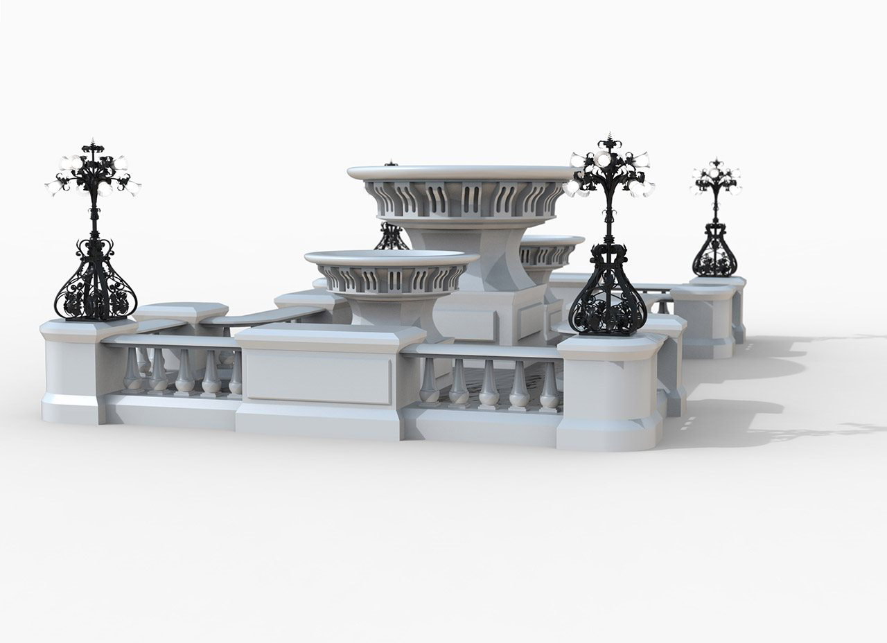 Политехнический университет дизайн фонтана