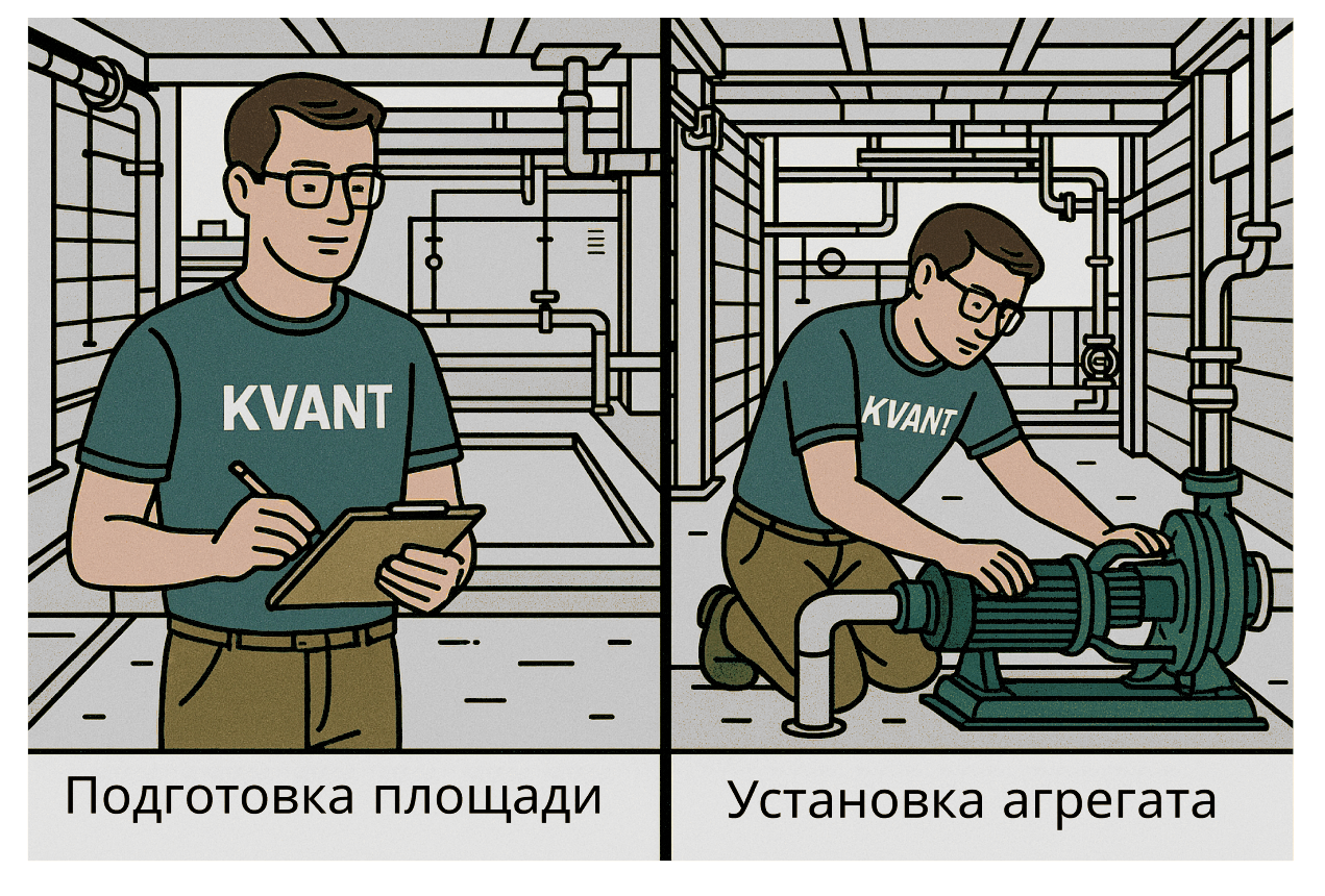 Kvant Установка агрегата