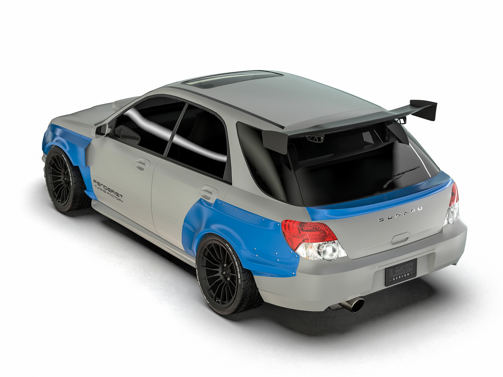 Fenderist обвес subaru