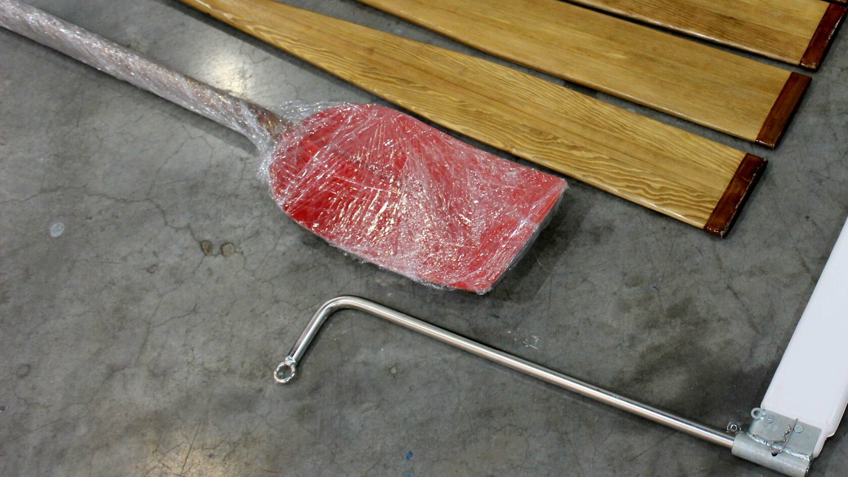 Распашные деревянные весла на заказ