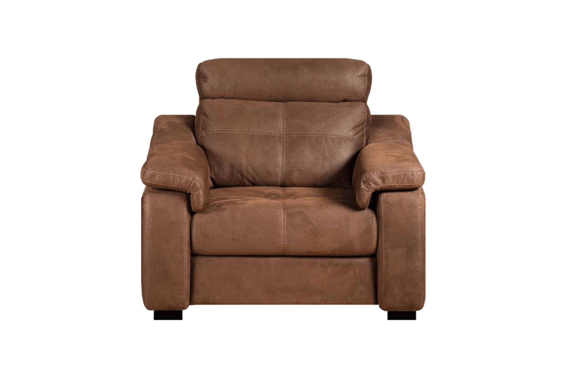 кресло объемное коричневое