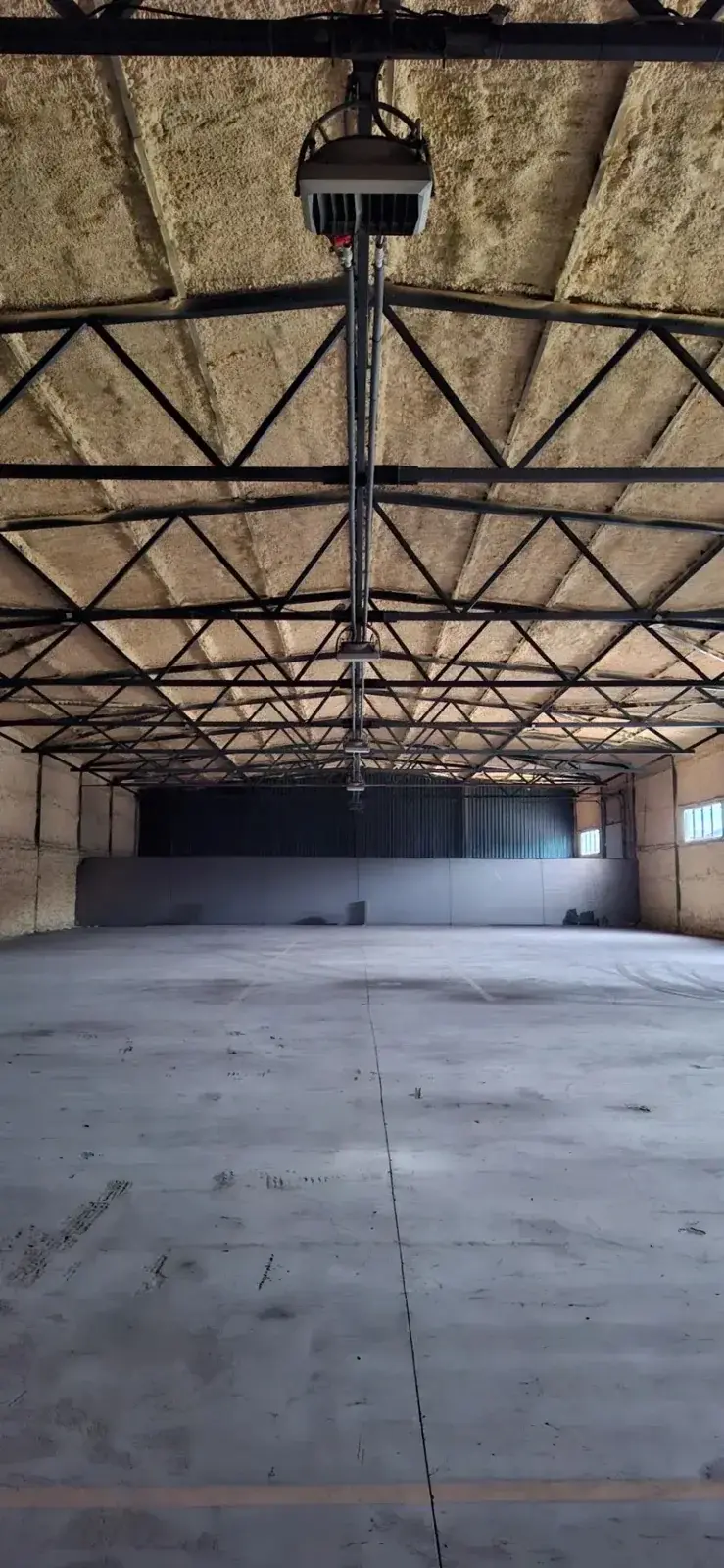 Склад №4 — интерьер свободной части 1152 м²