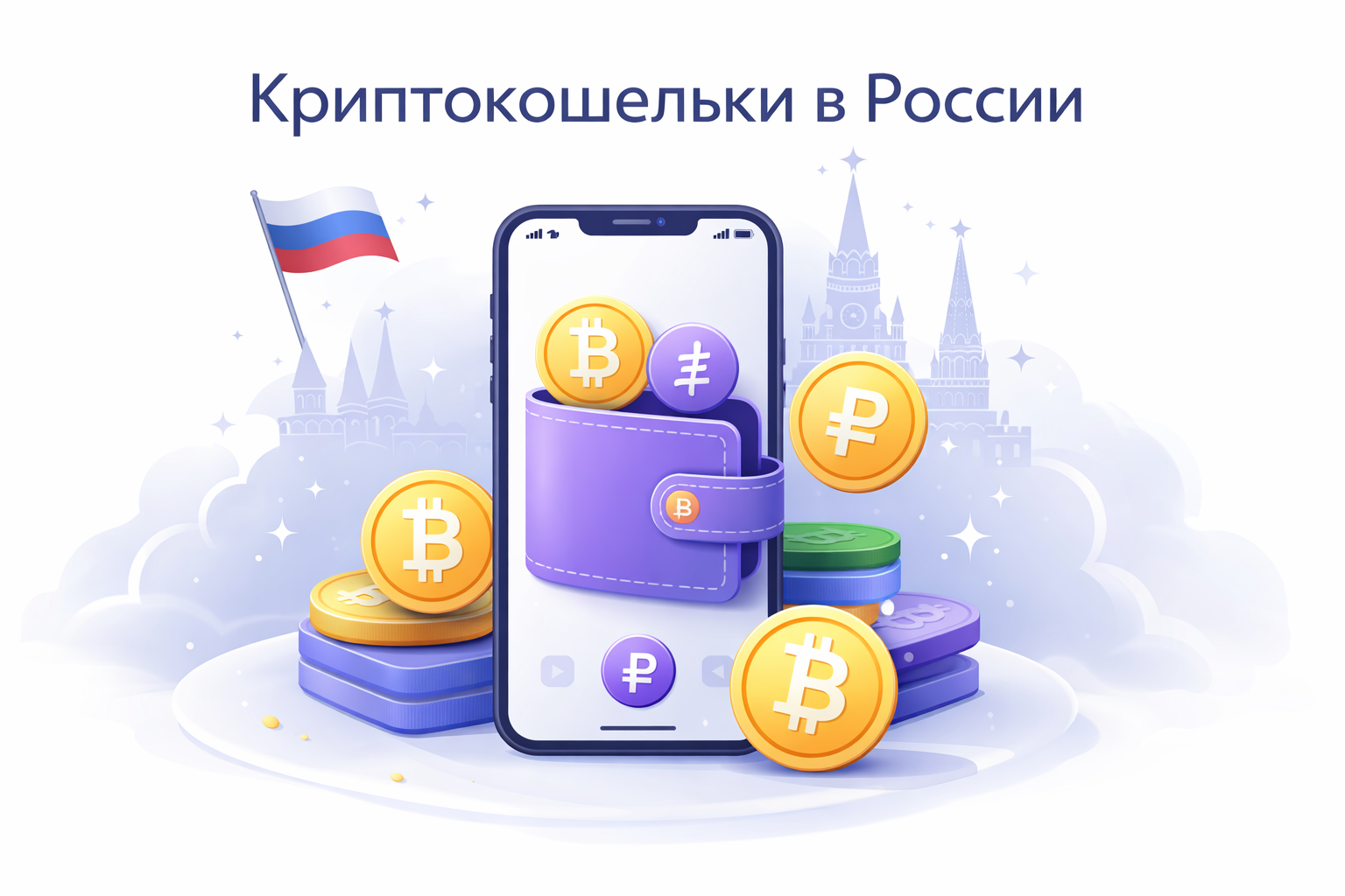 Как выбрать подходящий криптокошелёк в России