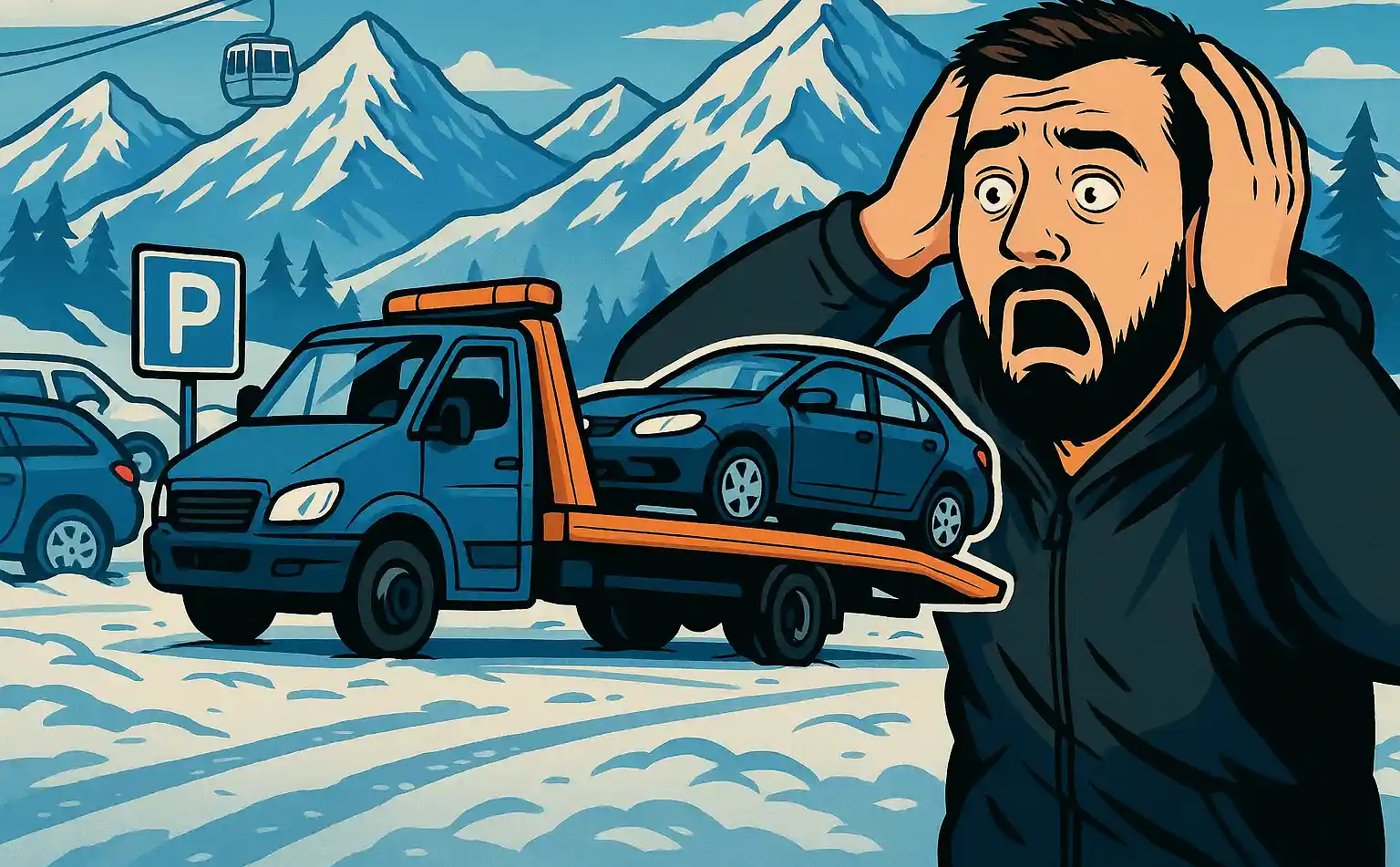 Эсто-Садок — карта парковок