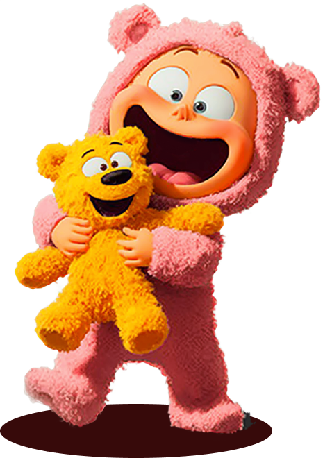 Ребенок, у которого растут молочные зубы