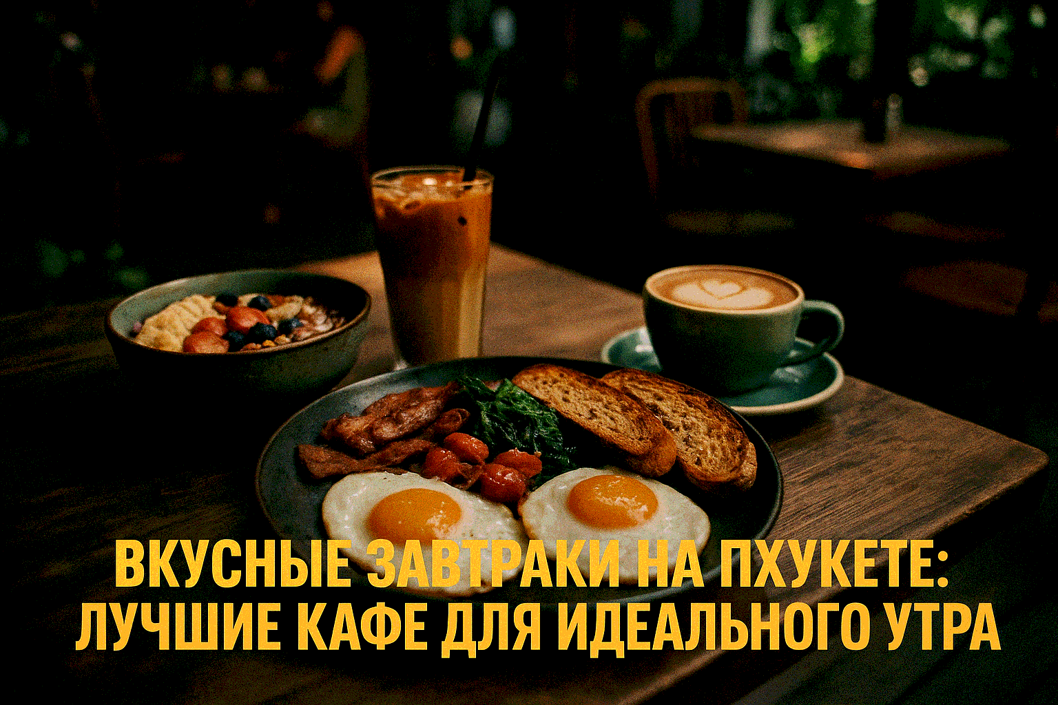 Вкусные завтраки на Пхукете в 2025 году: Лучшие кафе для идеального утра