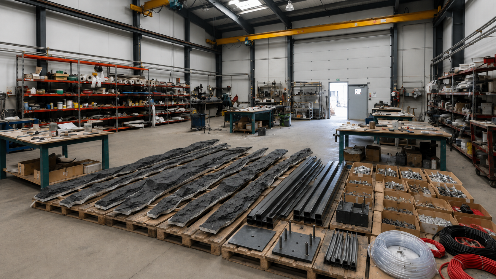 Fabrication preparation at MASTERIUM