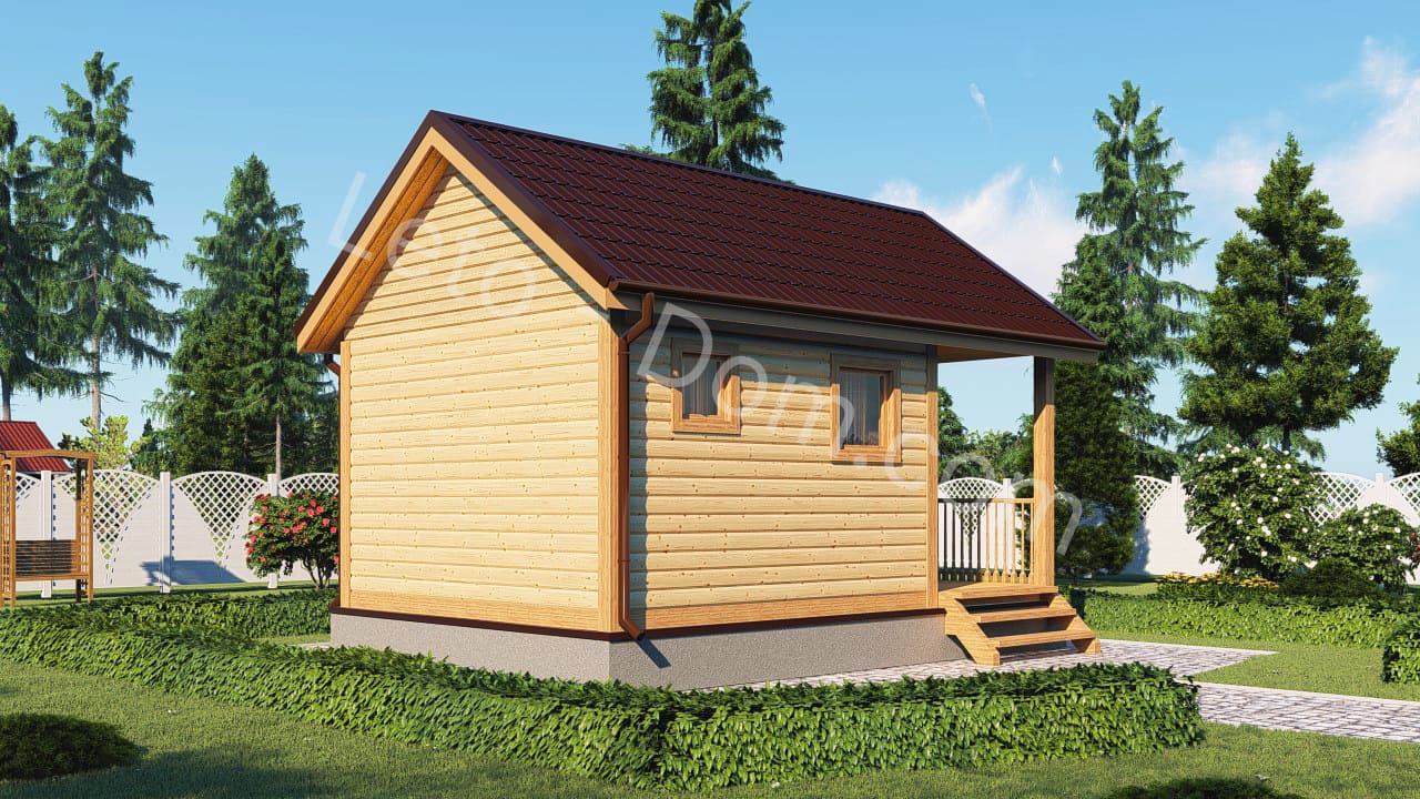 дом из бруса