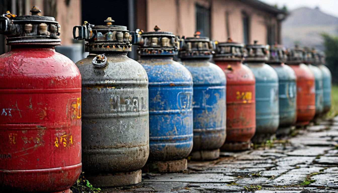 Освидетельствование бытовых газовых баллонов