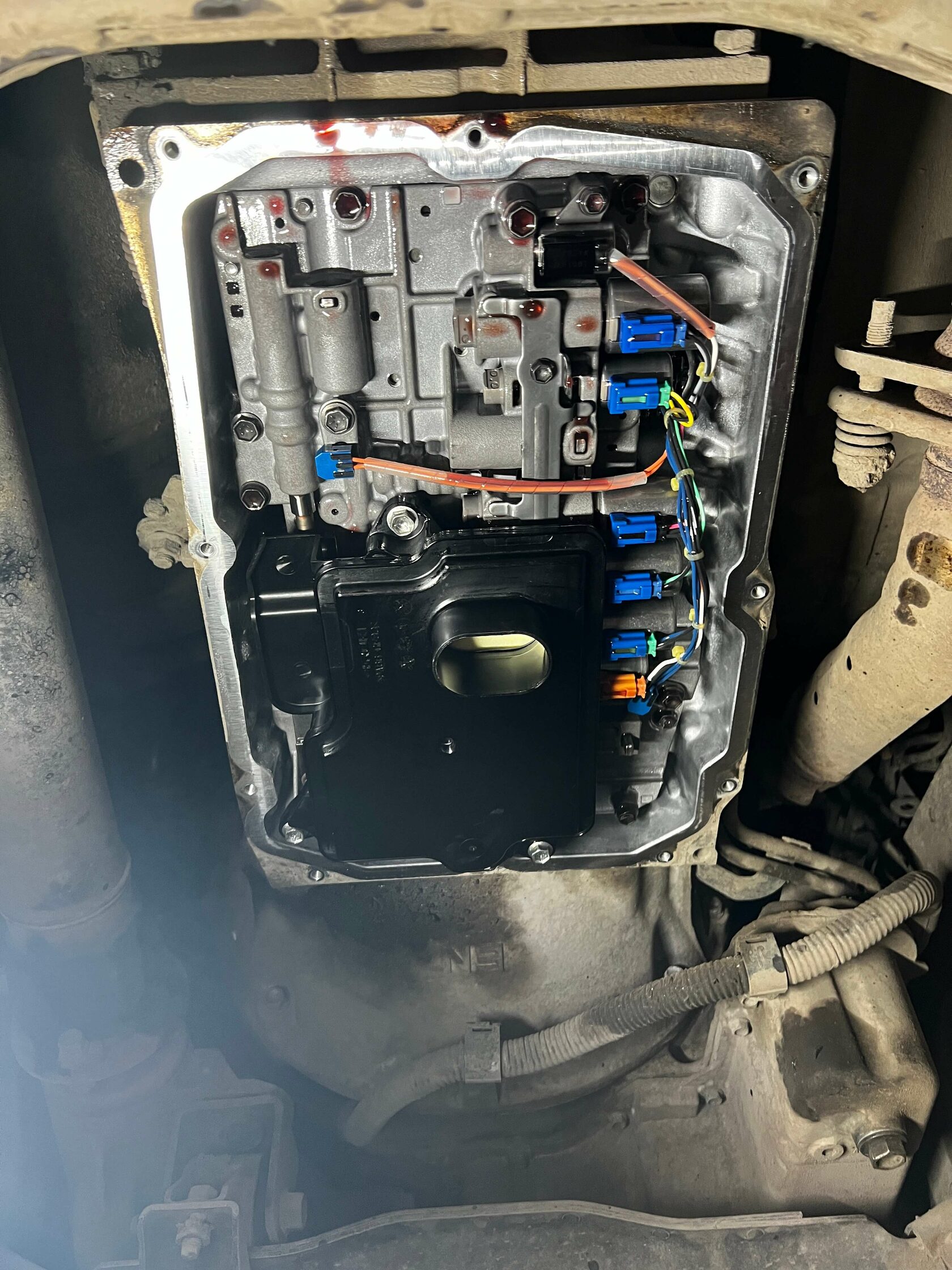 Замена фильтра АКПП Mitsubishi