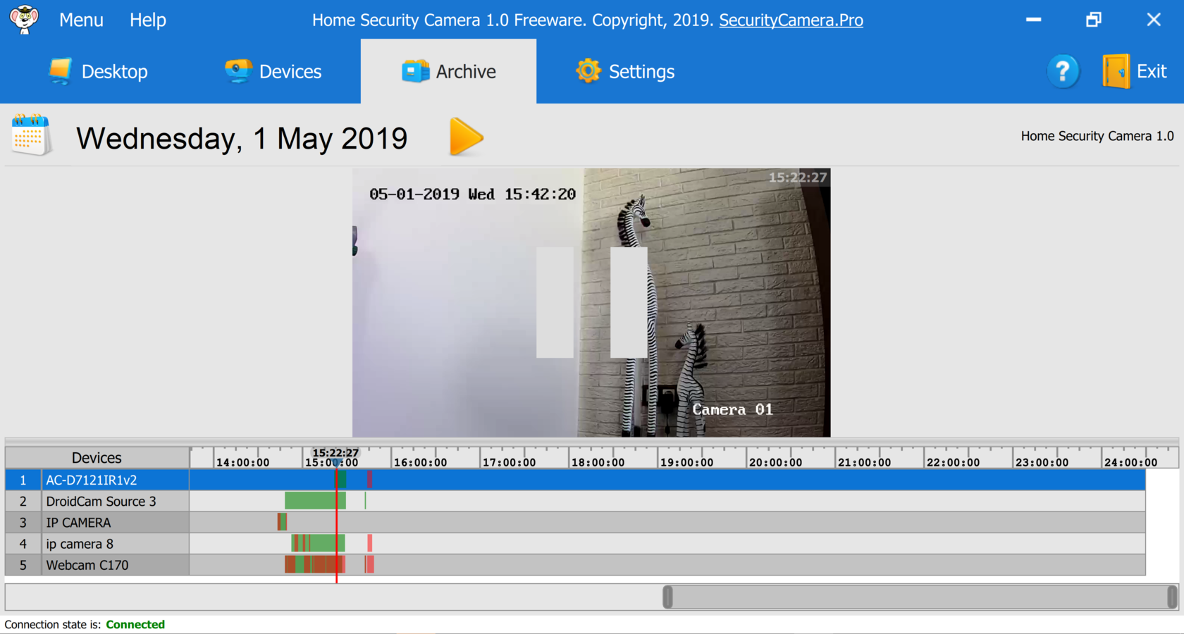 free time lapse software for ip camera