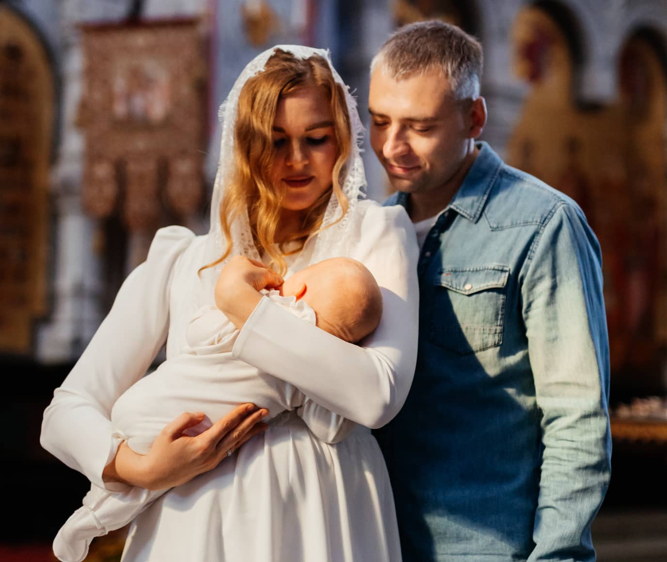 Фоторепортаж с крещения. Фотограф Анна Зырянова