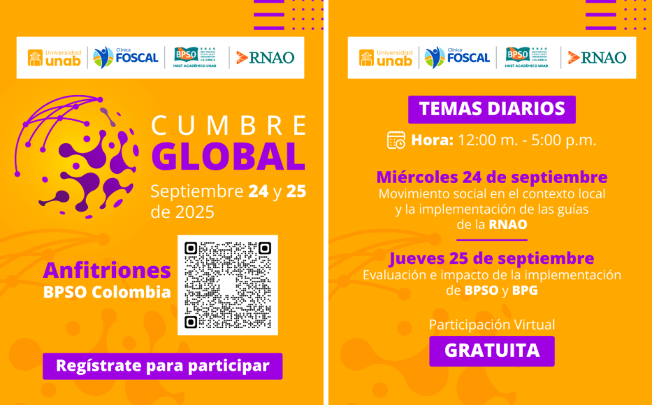 UNAB y FOSCAL serán anfitriones de evento nacional en el marco de cumbre mundial BPSO 2025