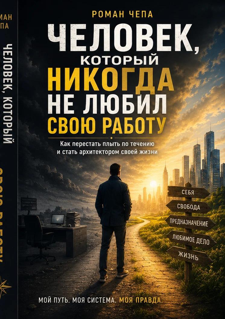 Обложка книги «Человек, который никогда не любил свою работу»