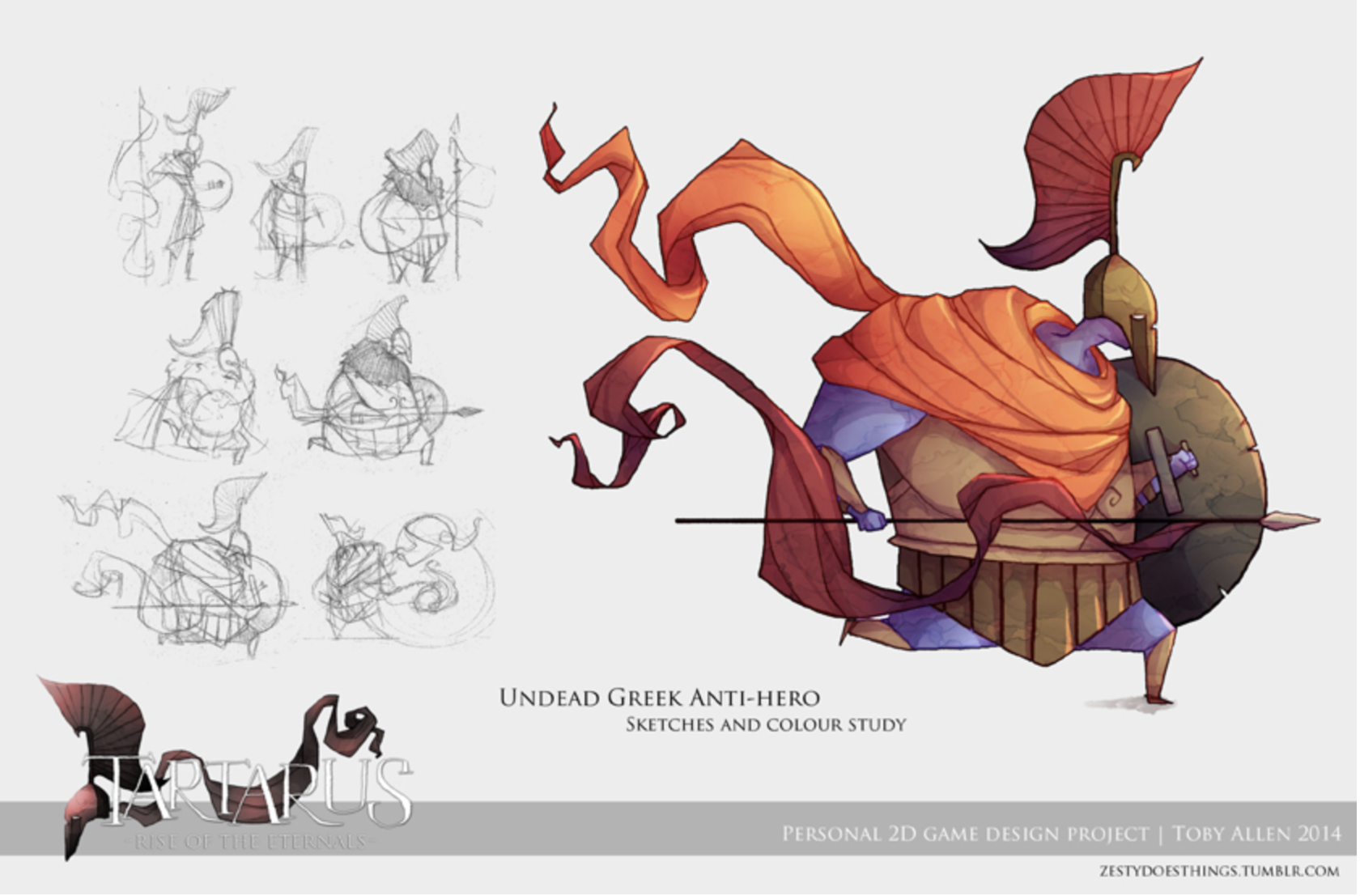 Hades, Character design, Concept art characters