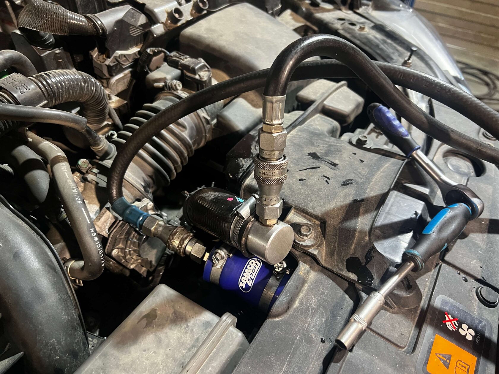 Аппаратная замена антифриза Mazda