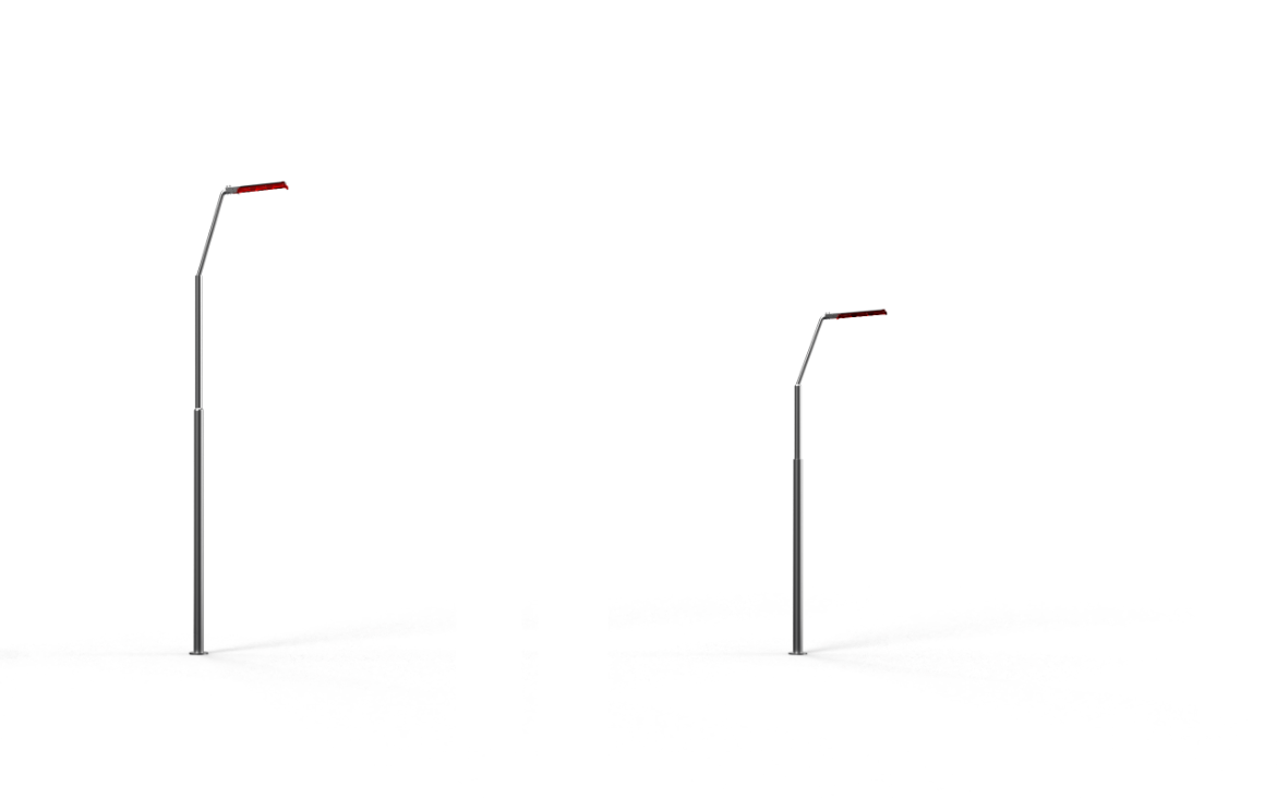 Уличные светильники Luster для дорог