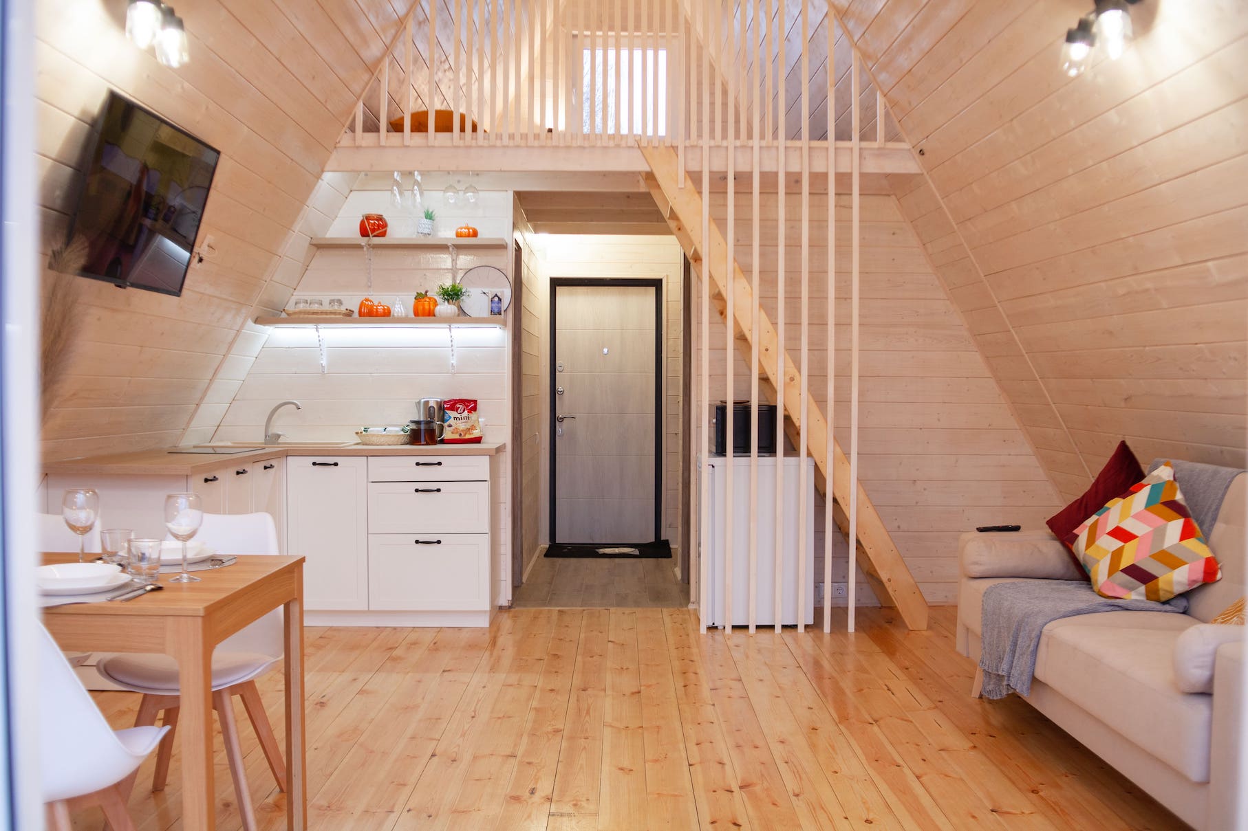 домики афрейм в аренду посуточно недалеко от Москвы