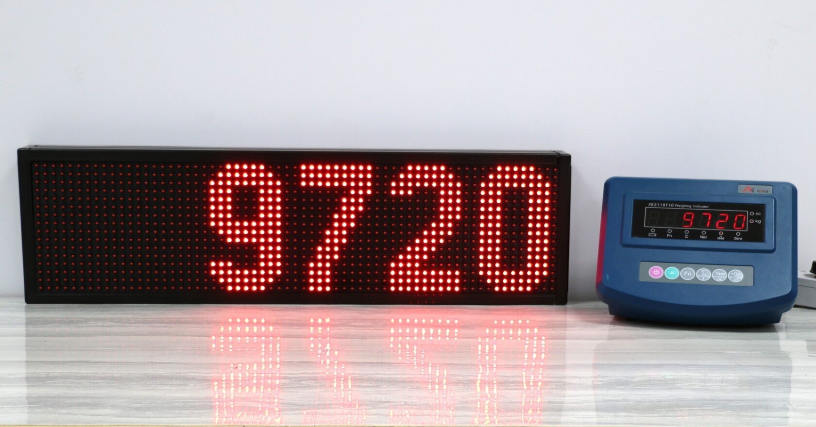 Дублирующее весовое табло для КСК18(Уралвес)