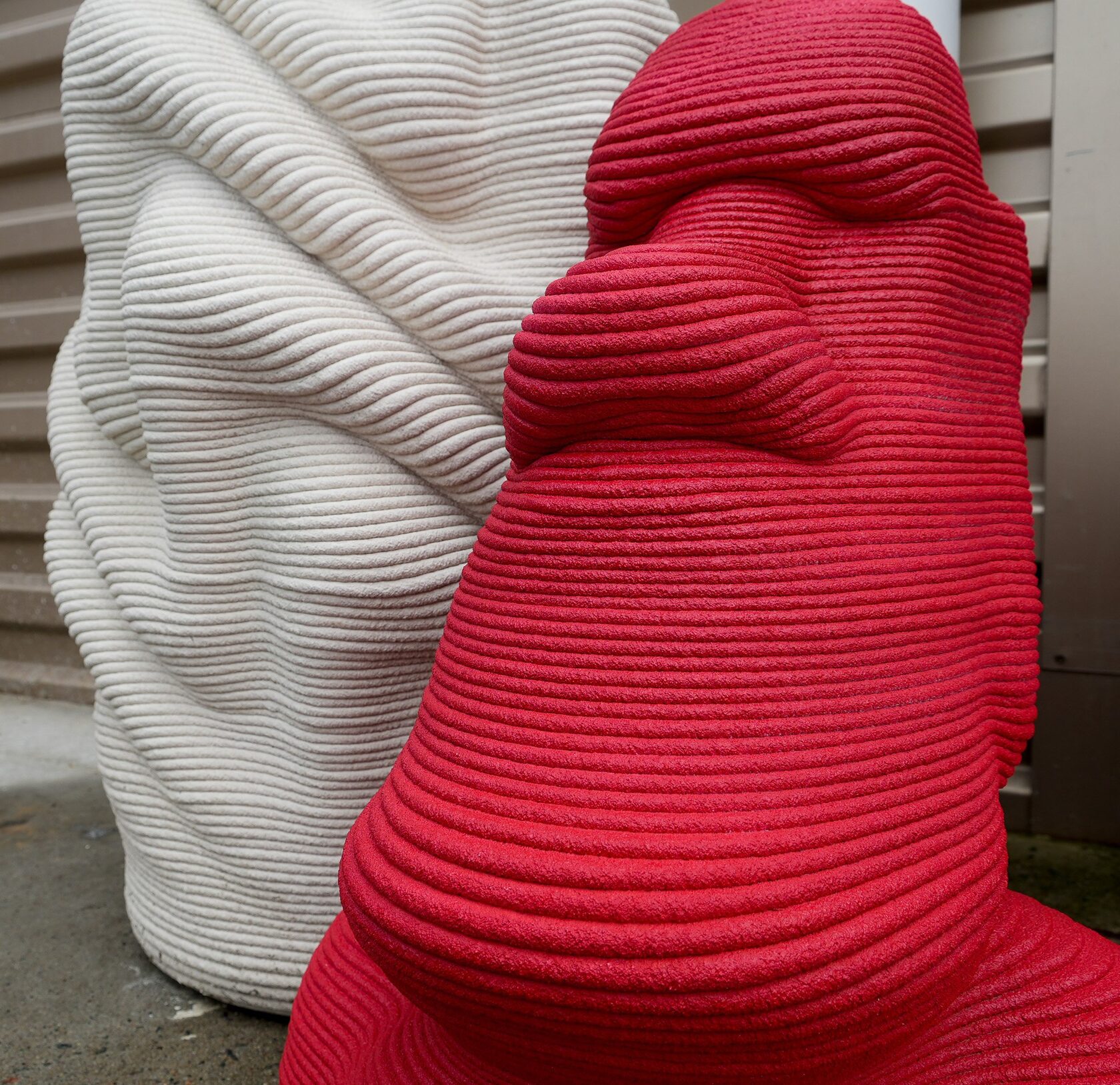 Бетонные изделия напечатанные на 3д принтере Лерто