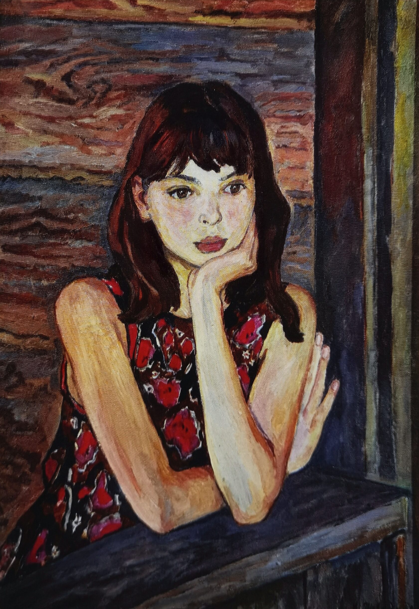 Портрет Лены Поповой, 1970 г.
