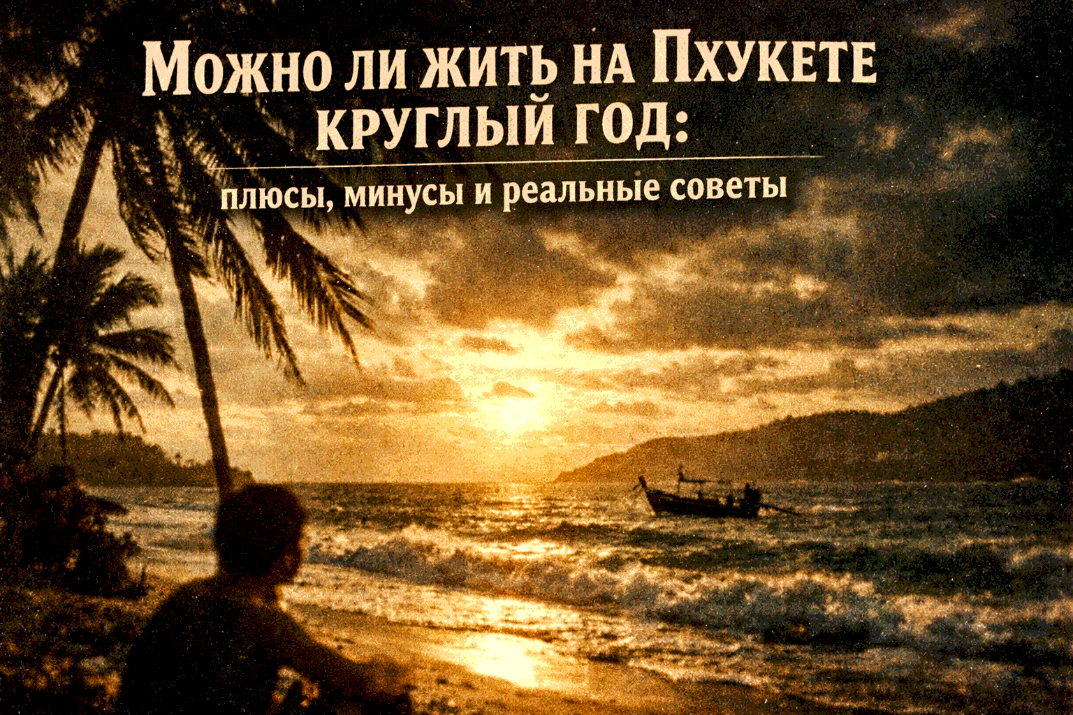 круглогодичная жизнь на Пхукете — мечта или реальность Представьте: вы просыпаетесь от шума волн, работаете удалённо с видом на море, а вечера проводите на пляже или в кафе с экспатами. Многие мечтают жить на Пхукете круглый год — и это реально для тысяч