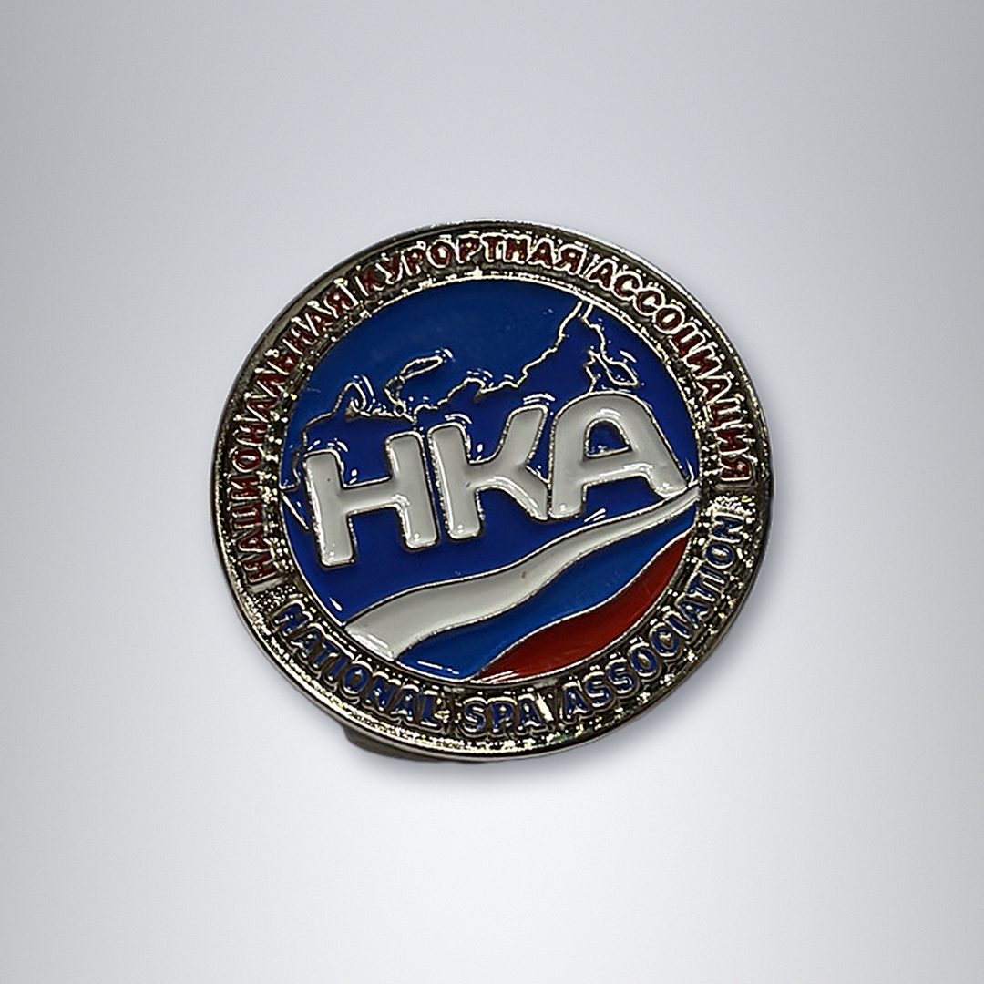 Значок с эмалью НКА
